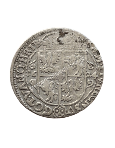 Ort Coronny 1624 Sigismund III Vasa Bydgoszcz Polish - Lithuanian Commonwelth
