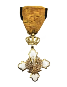 Knight of the Order of the Phoenix King George II by Rudolph Souval
