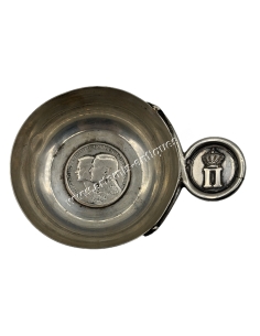 Silver Christening Favor of Crown Prince Paul 29 June 1967