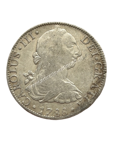 8 Reales 1788 Charles III New Spain, Mexico