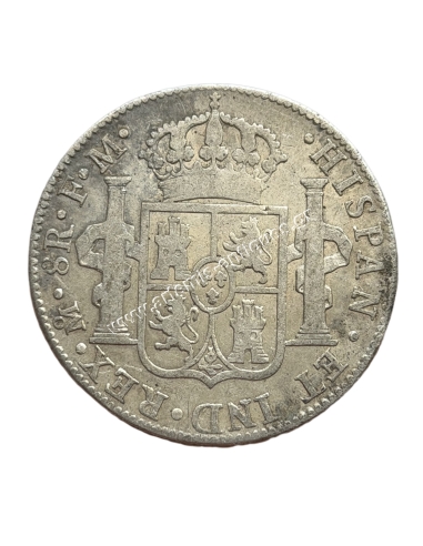 8 Reales 1788 Charles III New Spain, Mexico