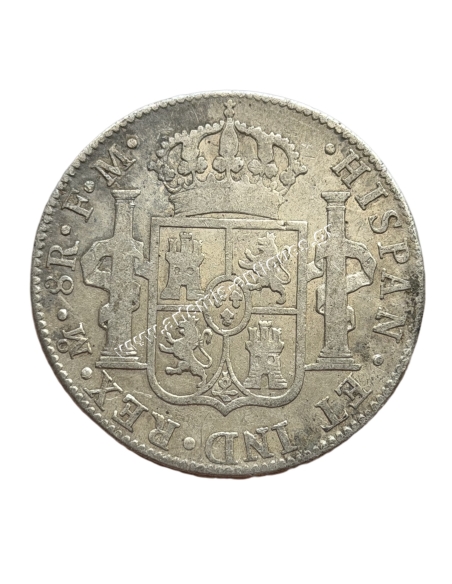 8 Reales 1788 Charles III New Spain, Mexico