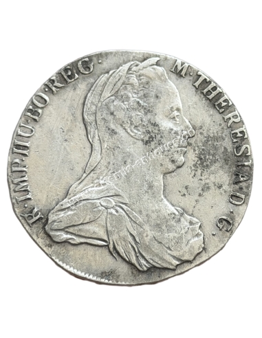 1797-1803 1 Thaler 1780 Hafner 2b Maria Theresia Austrian Empire