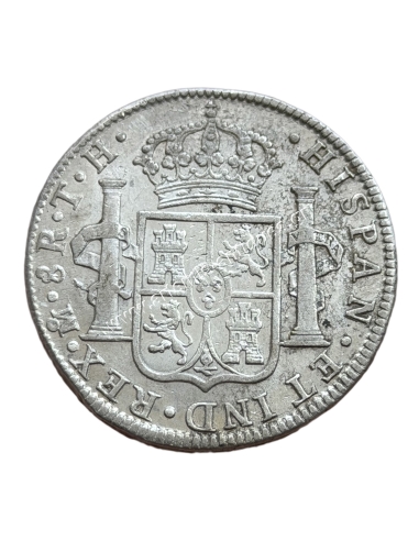 8 Reales 1804 TH Charles IV New Spain, Mexico