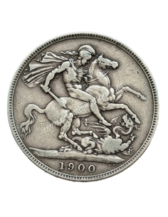 1 Crown 1900 LXIV Victoria Ηνωμένο Βασίλειο 2