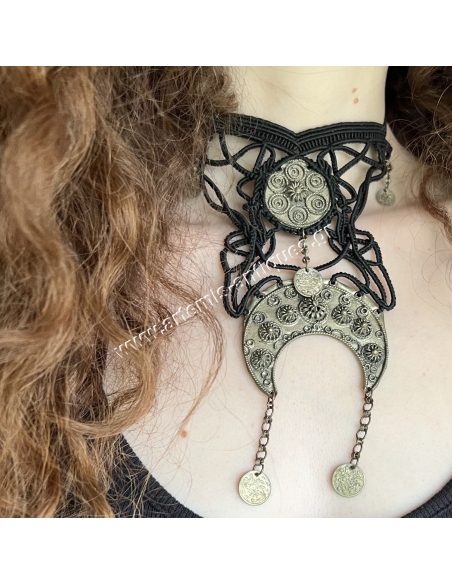 Necklace with 19th century Traditional Ornaments