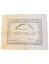 Philoproodos Association of ELYROS, Membership Certificate 1911