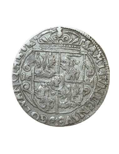 Ort 1624 Sigismund III Vasa Gdansk Polish-Lithuanian Commonwelth