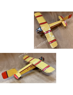 Airplane Tin wind up Toy made in Germany 2