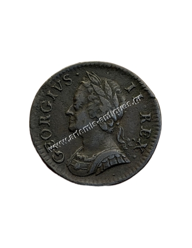 1 Farthing 1754 George II United Kingdom