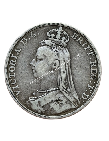 1 Crown 1892 Victoria United Kingdom