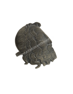 Poseidon Greek Silver Coin Ring