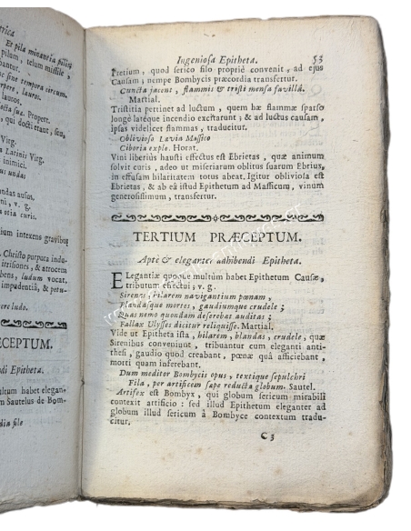 Ars metrica id est ars condedorum eleganter versuum a b uno e societate Jesu editio novissima prioribus auctior et emendatior