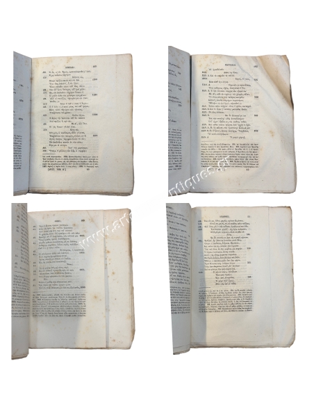 Aristophanes, annotated and published by Neophytos Doukas in Three Volumes 1845