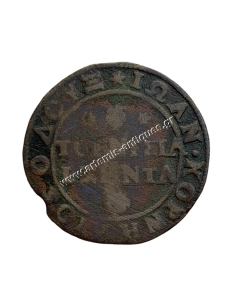 60 Tornesi ND 1624-1629 Candia Venice Italian States 2