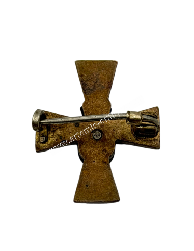 Austrian Miniature Cross with Enamels, World War I