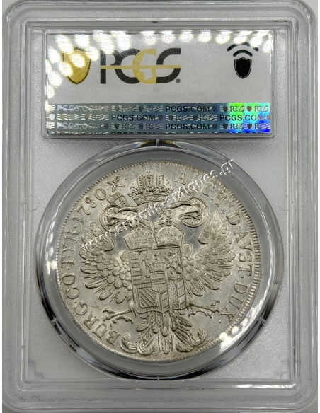 1815 - 1830, 1 Thaler 1780 - S.F. PCGS MS61 Italy Maria Theresia Austrian Empire