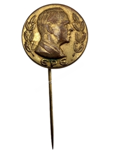 E.R.E Konstantinos Karamanlis Lapel Pin