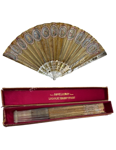 J.Duvelleroy Fan in Original box