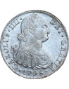 8 Reales 1798 IJ Charles IV Peru AU-UNC