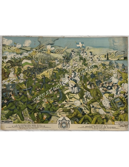 The Great Battle of Kilkis, from the Greco-Bulgarian War of 1913