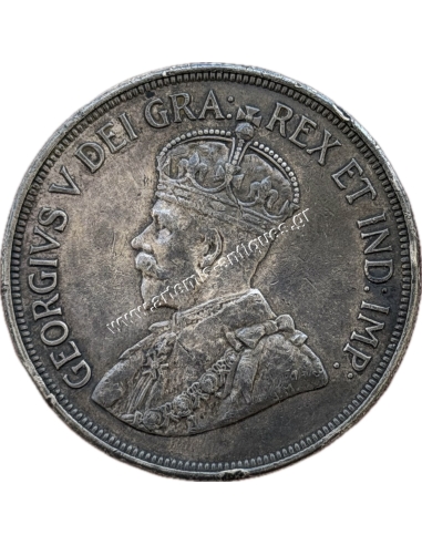 45 Piastres 1878-1928 George V Κύπρος