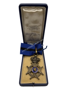 Commander of the Order of Leopold II by H. Walravens & Cie in its box, Belgium