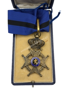 Commander of the Order of Leopold II by H. Walravens & Cie in its box, Belgium 2
