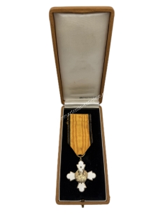 Golden Knight of the Order of the Phoenix Hellenic Republic First Type, in original box by Anagnostopoulos