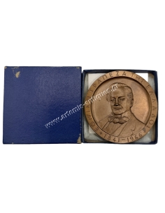 National Bank of Greece 1841 - 1966, Bronze Commemorative medal
