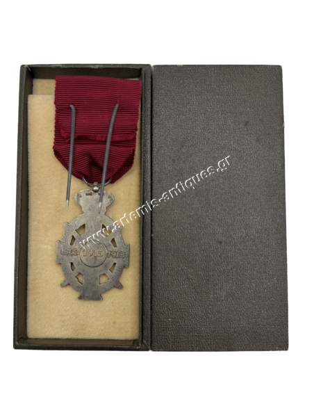 Silver Knight of the Order of King George A with Swords Small Size Variety by Spink in original box
