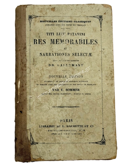 Res Memorabiles et Narrationes Selectae, Titi Livii Patavini 1859