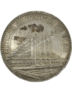 50 Francs 1935 Παγκόσμια Έκθεση των Βρυξελλών Mor 442a Βέλγιο 2