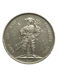 5 Francs 1857 Bern Shooting Festival Switzerland 2
