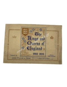 The Kings and Queens of England 1066 - 1935 άλμπουμ με κάρτες τσιγάρων Player's Navy Cut