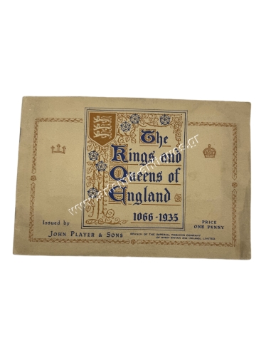 The Kings and Queens of England 1066 - 1935 cards and album