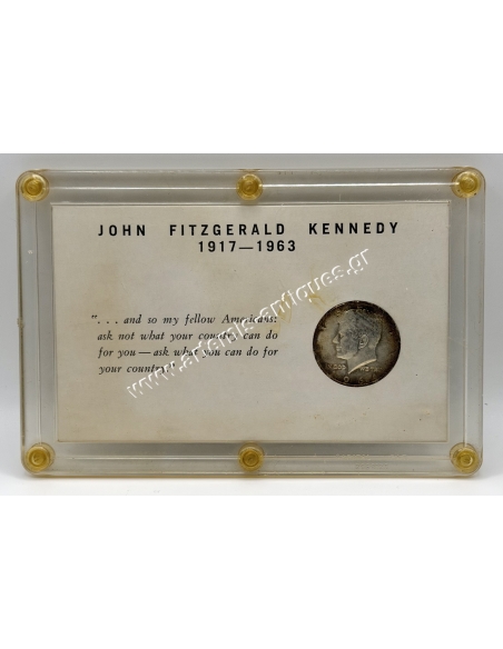 1/2 Dollar 1964 John Fitzgerald Kennedy 1917-1963 Blister