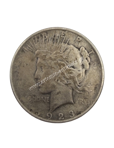 1 Dollar 1923 D Peace Dollar