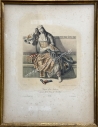 Femme d'un Archonte Lithograph, Paris 1828, Otto Magnus Stackelberg