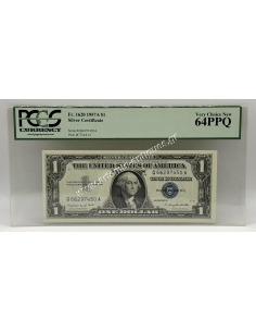 1 Dollar 1957A Silver Certificate PCGS 64PPQ