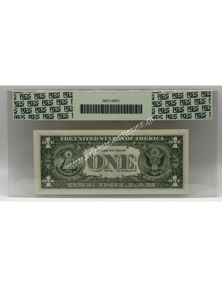 1 Dollar 1957A Silver Certificate PCGS 64PPQ
