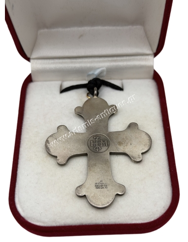 Silver Cross by Michalas in its Box