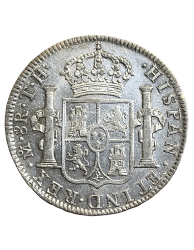 8 Reales 1808 TH Charles IV Νέα Ισπανία, Μεξικό UNC