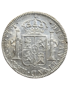 8 Reales 1802 FT Charles IV Νέα Ισπανία, Μεξικό UNC 2