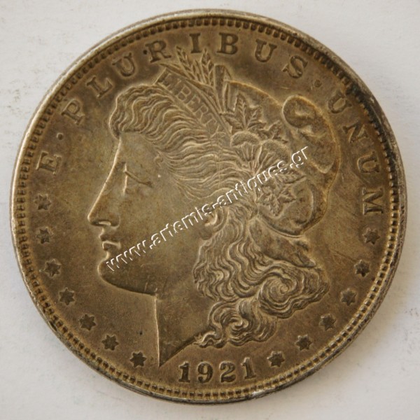 1 Dollar " Morgan Dollar " 1921