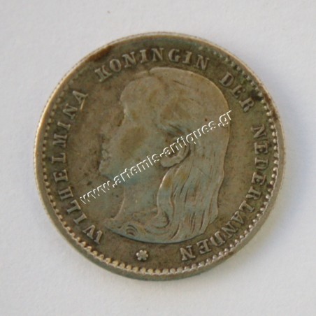 10 Cents 1893 Netherlands