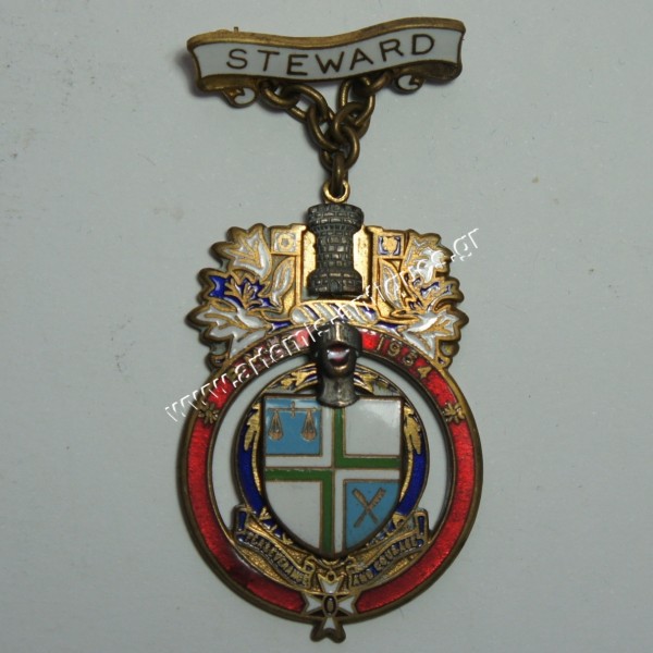Royal Masonic Institute for Girls Steward Medal