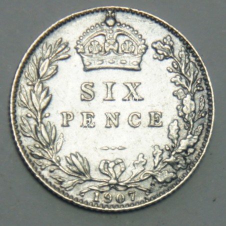 6 Pence 1907 United Kingdom