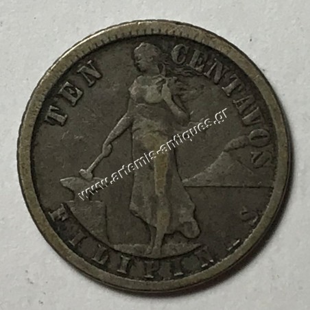10 Centavos 1913 Filippines