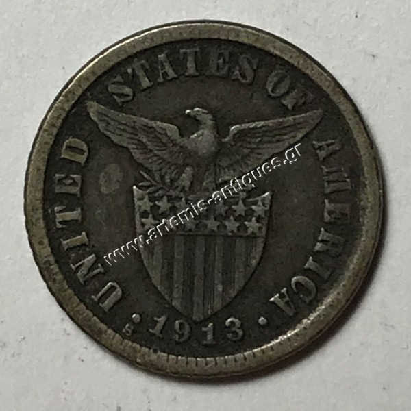 10 Centavos 1913 Filippines